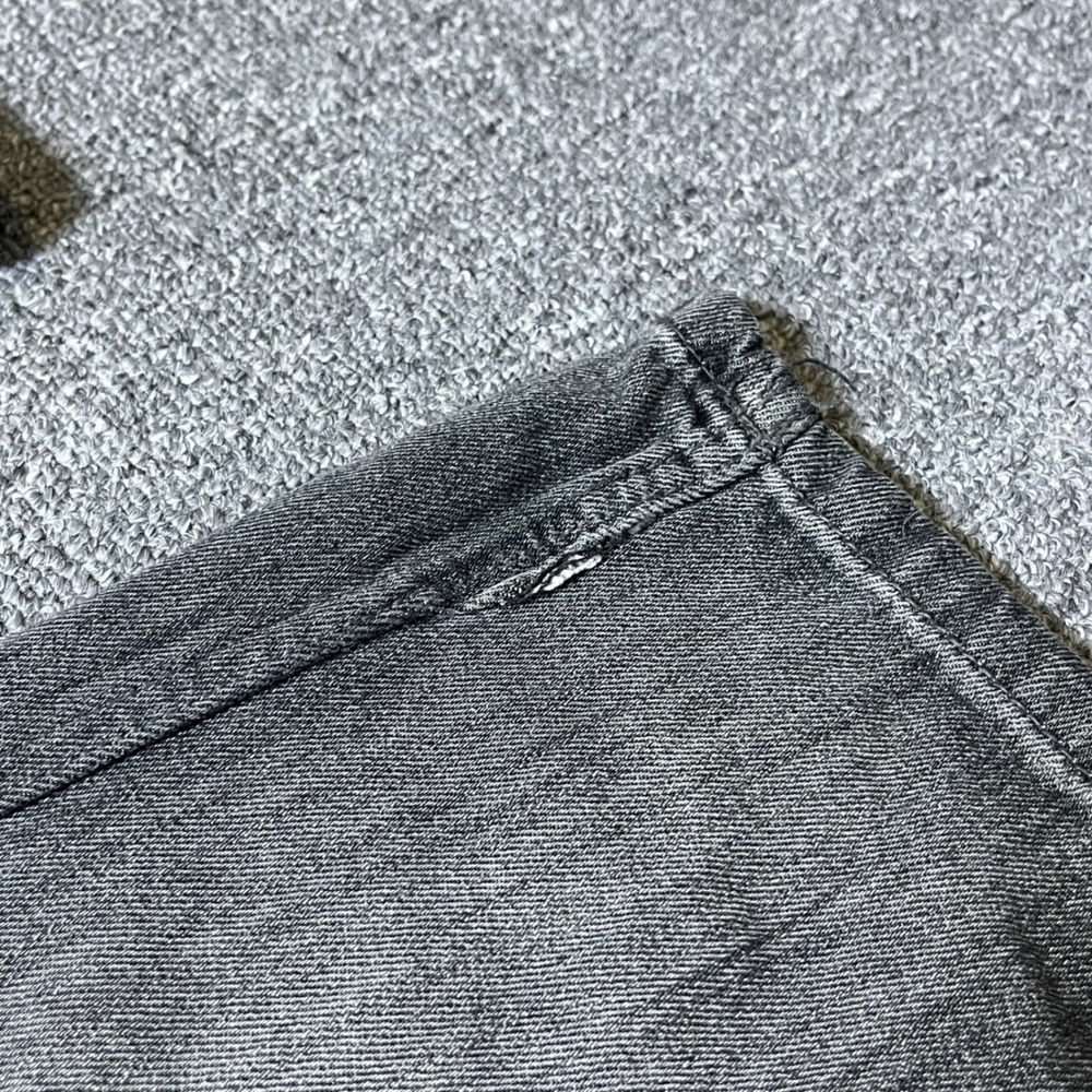 Y2K Tony Hawk Slim Fit Jeans 32x34 Grey Denim Skateboarding Casual Pants - Picture 9 of 11